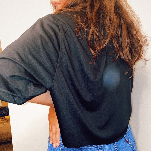 Cropped Vintage NY Mets Polo - Picture 3 of 5